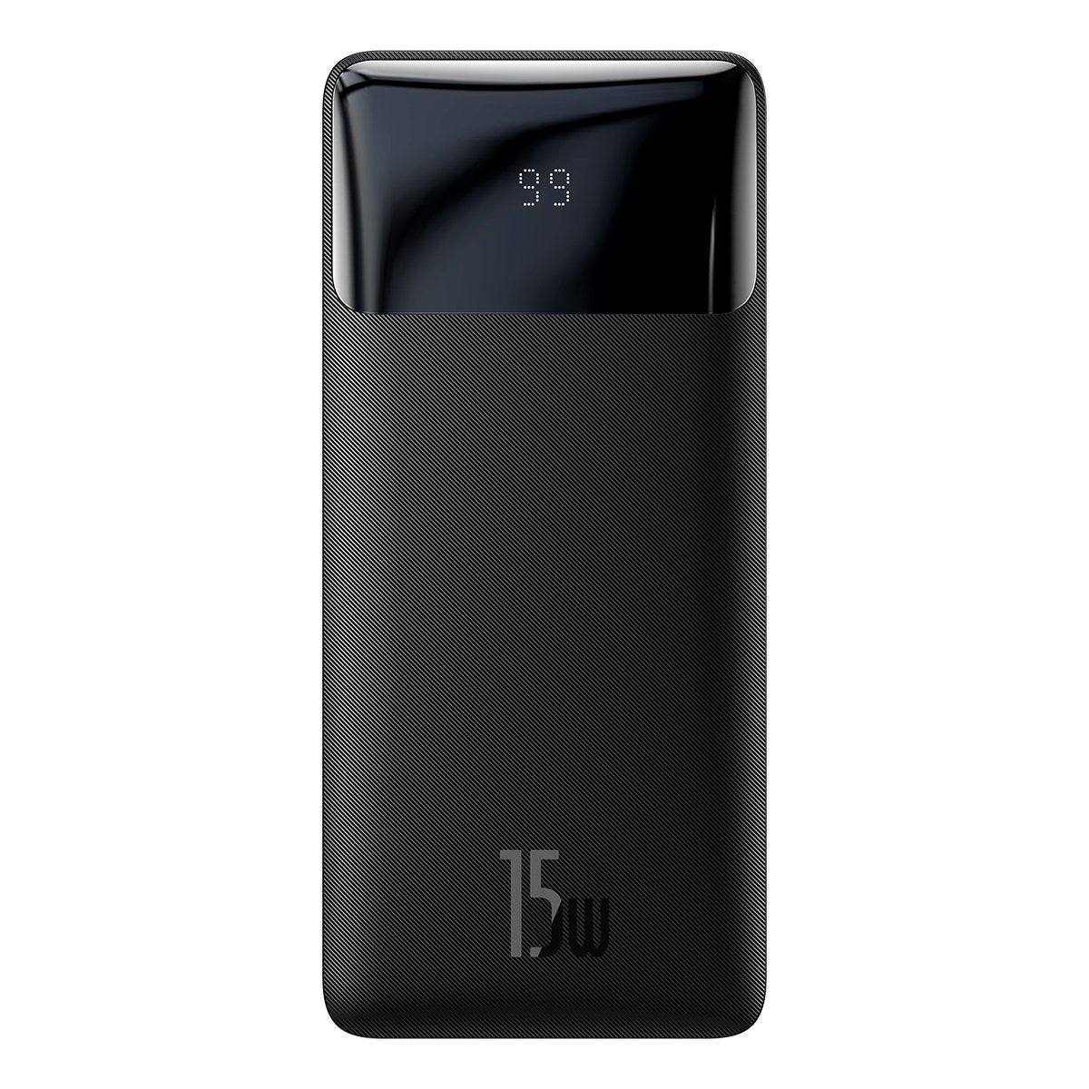 Baseus Bipow External Battery, 10000mAh, 15W, 1 x USB-C - 2 x USB-A, Black PPBD050001 