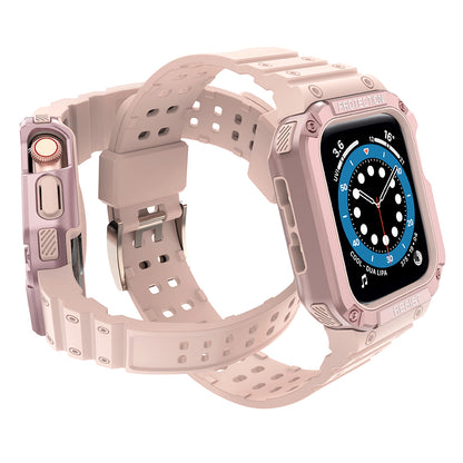 OEM panseret etui til Apple Watch 41mm / 40mm / 38mm-serien, pink