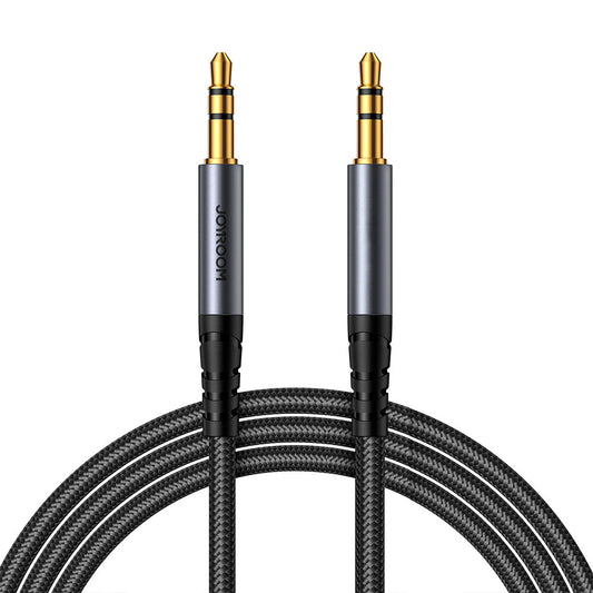 Lydkabel 3,5 mm - 3,5 mm Joyroom, 1,2 m, sort SY-A08 