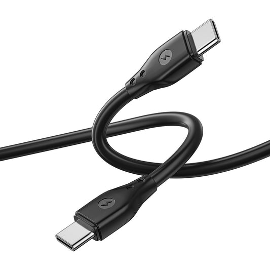 USB-C data- og opladningskabel - USB-C WiWu Wi-C002, 67W, 1m, sort 