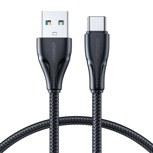 Data- og opladningskabel USB-A - USB-C Joyroom Surpass, 18W, 1,2 m, sort S-UC027A11 