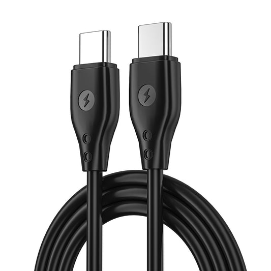 USB-C data- og opladningskabel - USB-C WiWu Wi-C002, 67W, 1m, sort 