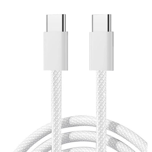 USB-C data- og opladningskabel - USB-C Joyroom S-A45, 60W, 1m, hvid 