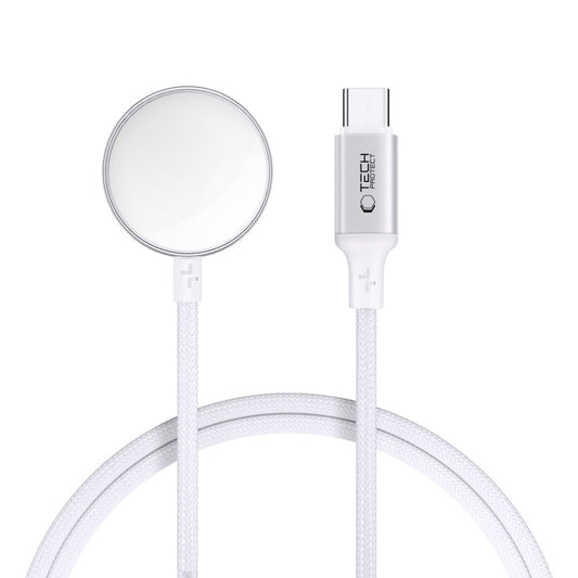 Opladerkabel Tech-Protect MC02 Ultraboost C til Apple Watch Series, Hvid