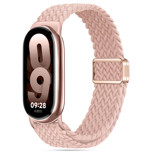 Tech-Protect NylonMag-rem til Xiaomi Smart Band 8/9, pink 