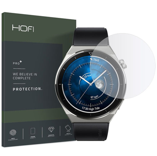 HOFI PRO+ beskyttelsesfolie til Huawei Watch GT 3 Pro 46mm, HOFI236 beskyttelsesglas
