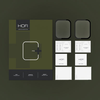 HOFI Hybrid PRO+ beskyttelsescover til Huawei Watch Fit 3, sæt med 2 dele, plastik, sort 