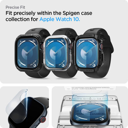 Spigen Elite Shield EZ FIT til Apple Watch 42mm Series, sæt med 2 dele, plastik AFL08580 