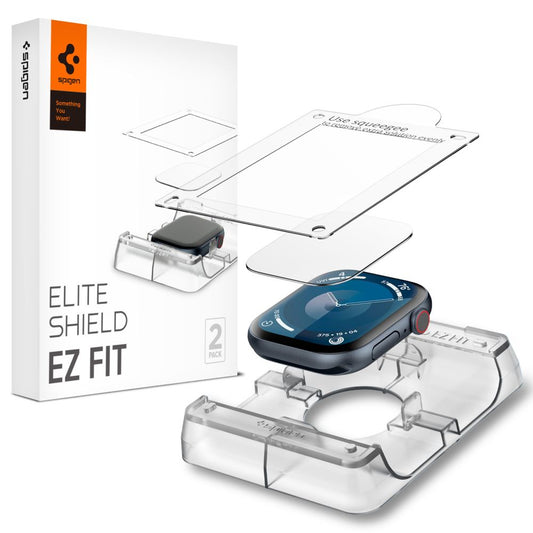 Spigen Elite Shield EZ FIT til Apple Watch 46mm Series, sæt med 2 dele, plastik AFL08579 