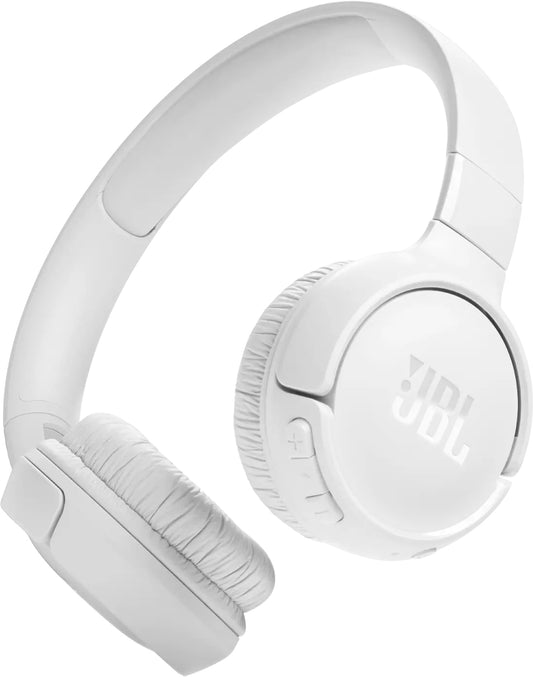 Håndfri Bluetooth JBL Tune 520BT, MultiPoint, A2DP, Hvid JBLT520BTWHT