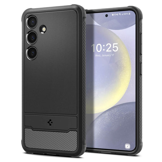Etui til Samsung Galaxy S24+ S926, Spigen, Rugged Armour, Sort ACS07326 
