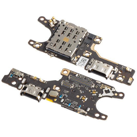 Kort med opladningsstik - Mikrofon - SIM-læsermodul Huawei nova 9, Service Pack 02354NUV 